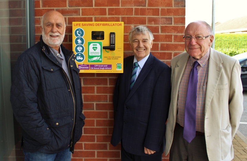 Defibrillators in Sawley