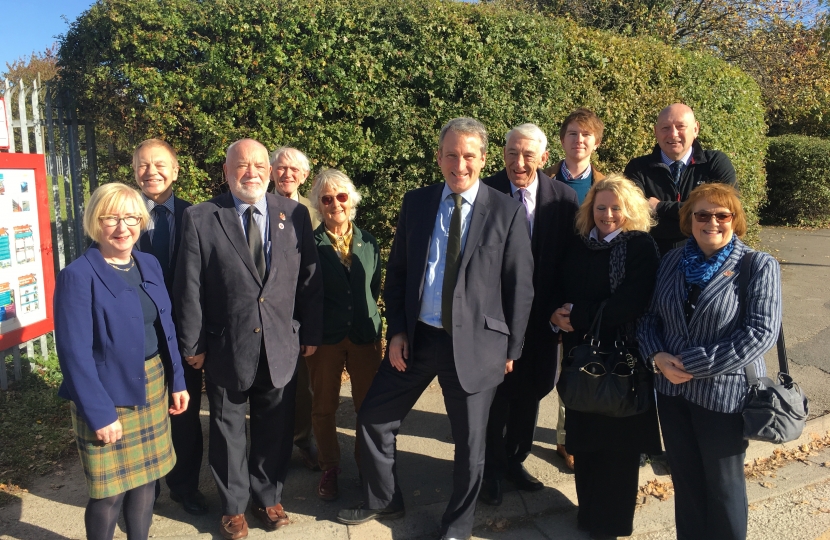 Damian Hinds visits Wilsthorpe School