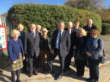 Damian Hinds visits Wilsthorpe School