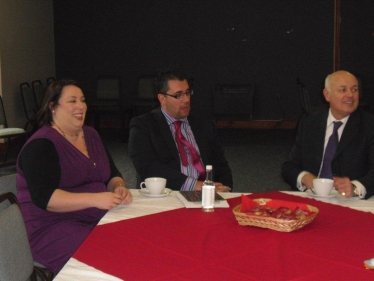 Jessica Lee MP with Iain Duncan Smith MP